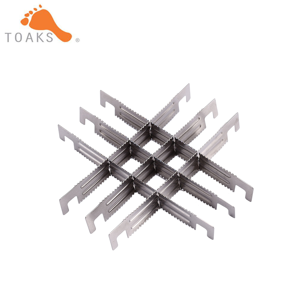 Outdoor Power Burner - 2/4/6 sztuk TOAKS odkryty tytanu piec