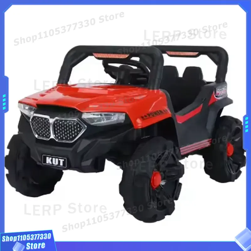 Outdoor Power Wheels - Elektryczny samochodzik dla dzieci, 4 koła,