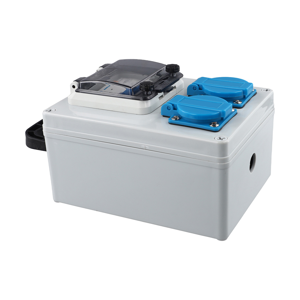 Outdoor Power Distributors - Gniazdko ścienne rozdzielacza zasilania budowlane z