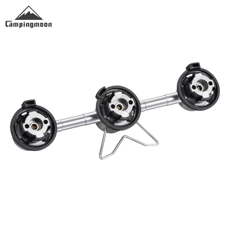 Outdoor Power Burner - CAMPINGMOON Outdoor Camping 1 szt. Aluminiowy