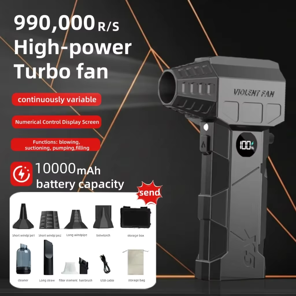 Outdoor Power Fan - Wentylator turbodoładowany X5, silnik 99 000