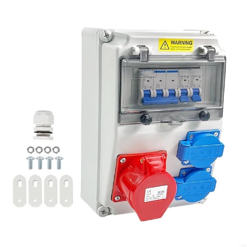 Outdoor Power Distributors - Naścienna puszka gniazdka elektrycznego z gniazdem