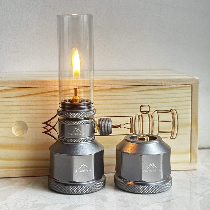 Outdoor Power Burner - Lampa gazowa kempingowa przenośna mała wisząca