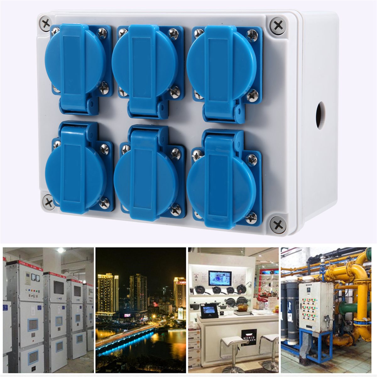 Outdoor Power Distributors - DT81 Zewnętrzna skrzynka zasilająca, rozdzielacz zasilania