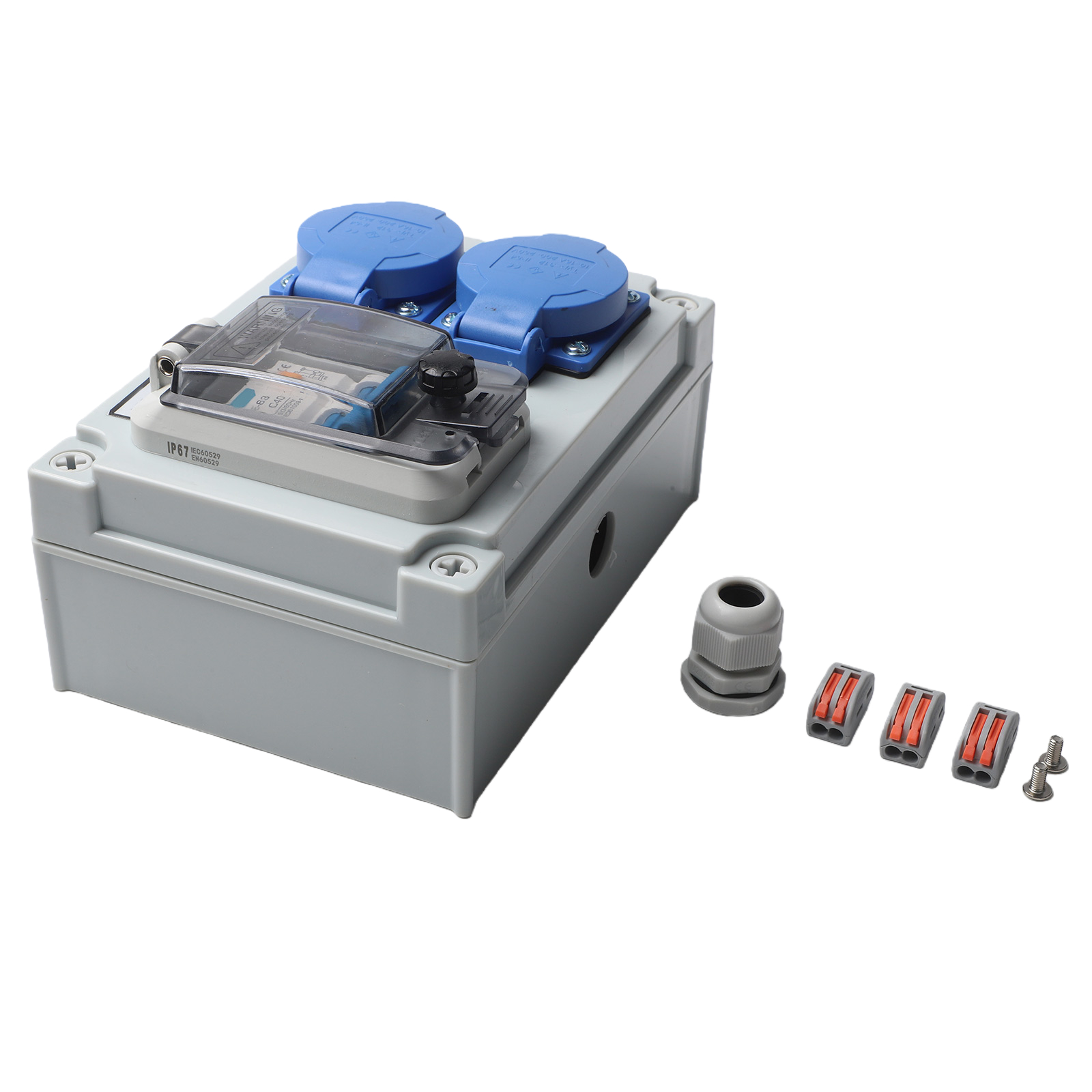 Szary Niebieski Panel Rozdziel – Outdoor Power Distributors recenzja i cena