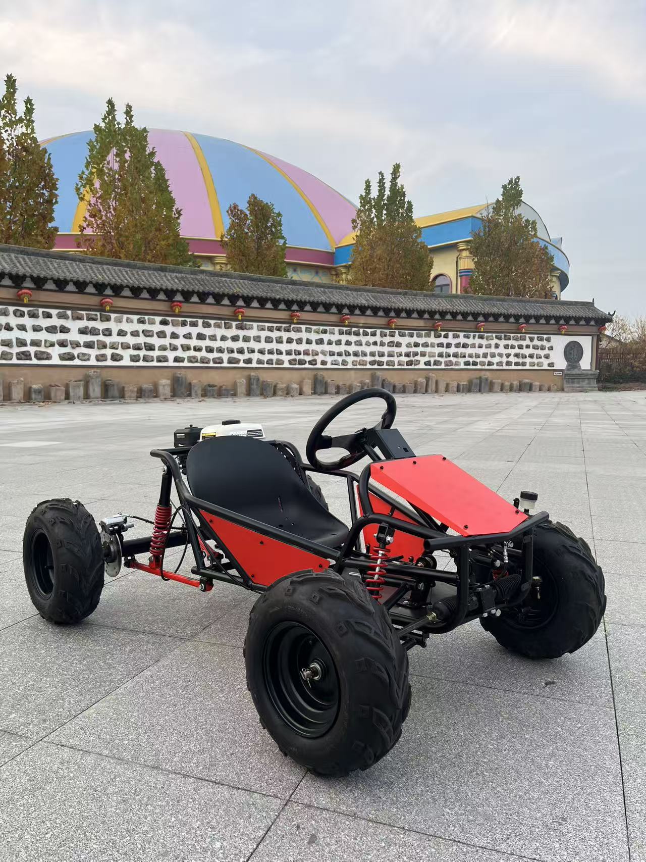 Kart crossowy z napędem spalin – Outdoor Power Wheels recenzja i cena