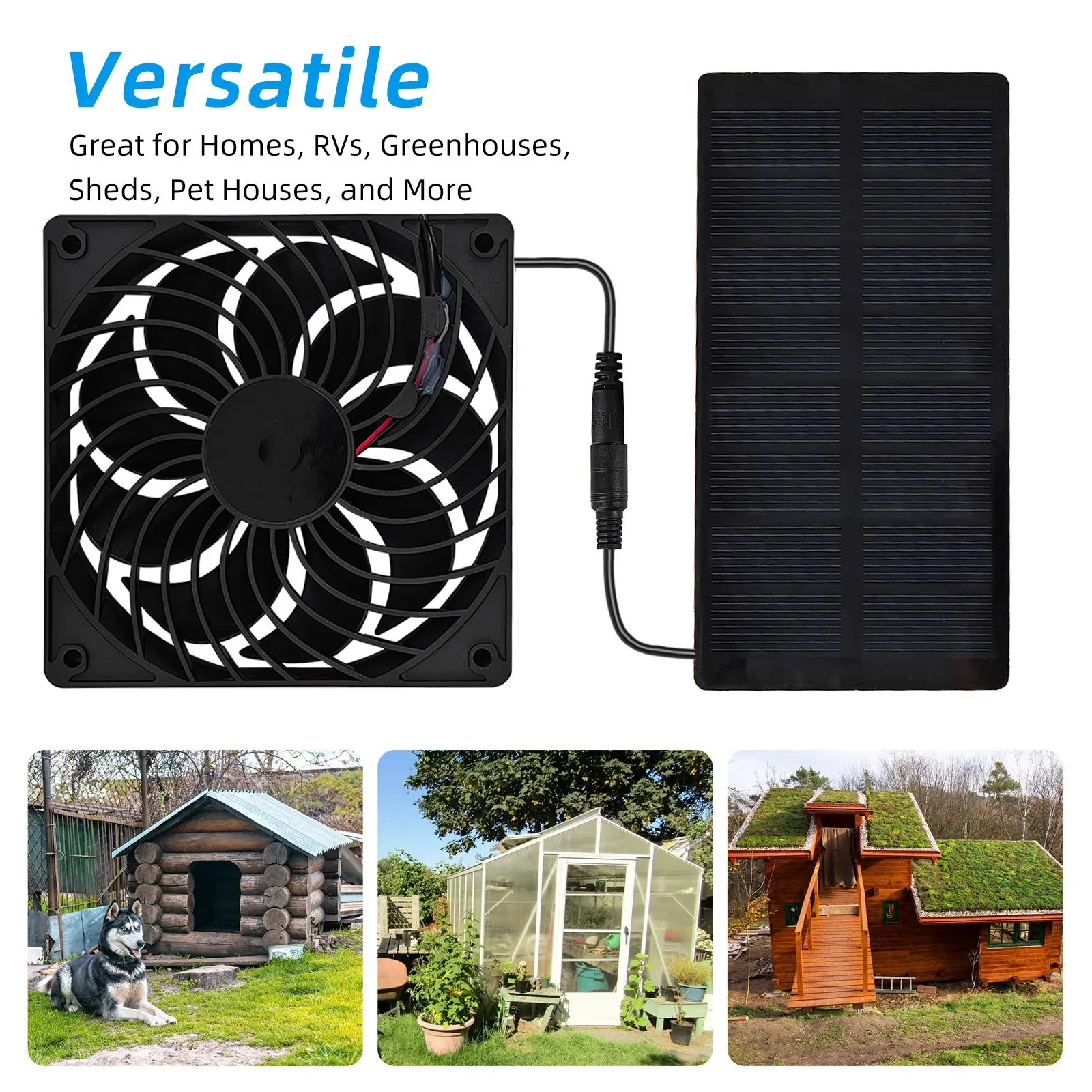 Wodoodporny, solarny wentylato – Outdoor Power Vent recenzja i cena