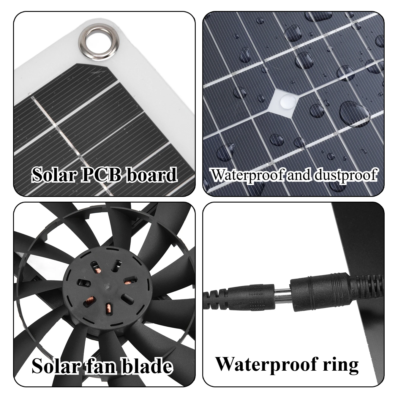 Zestaw wentylatora solarnego 1 – Outdoor Power Vent recenzja i cena