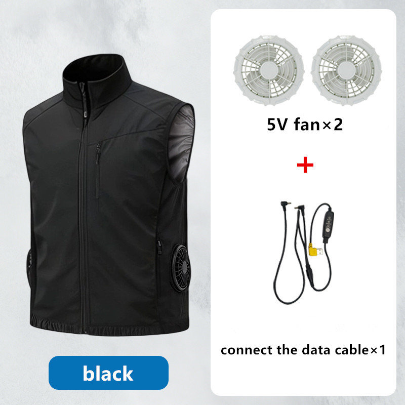 Letnia męska kamizelka chłodzą – Outdoor Power Fan recenzja i cena